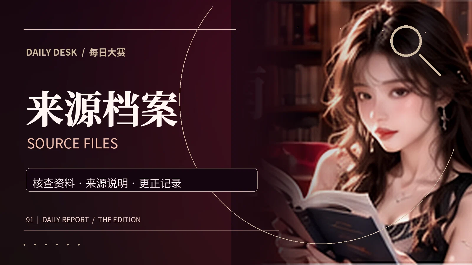 来源与资料入口专题视觉