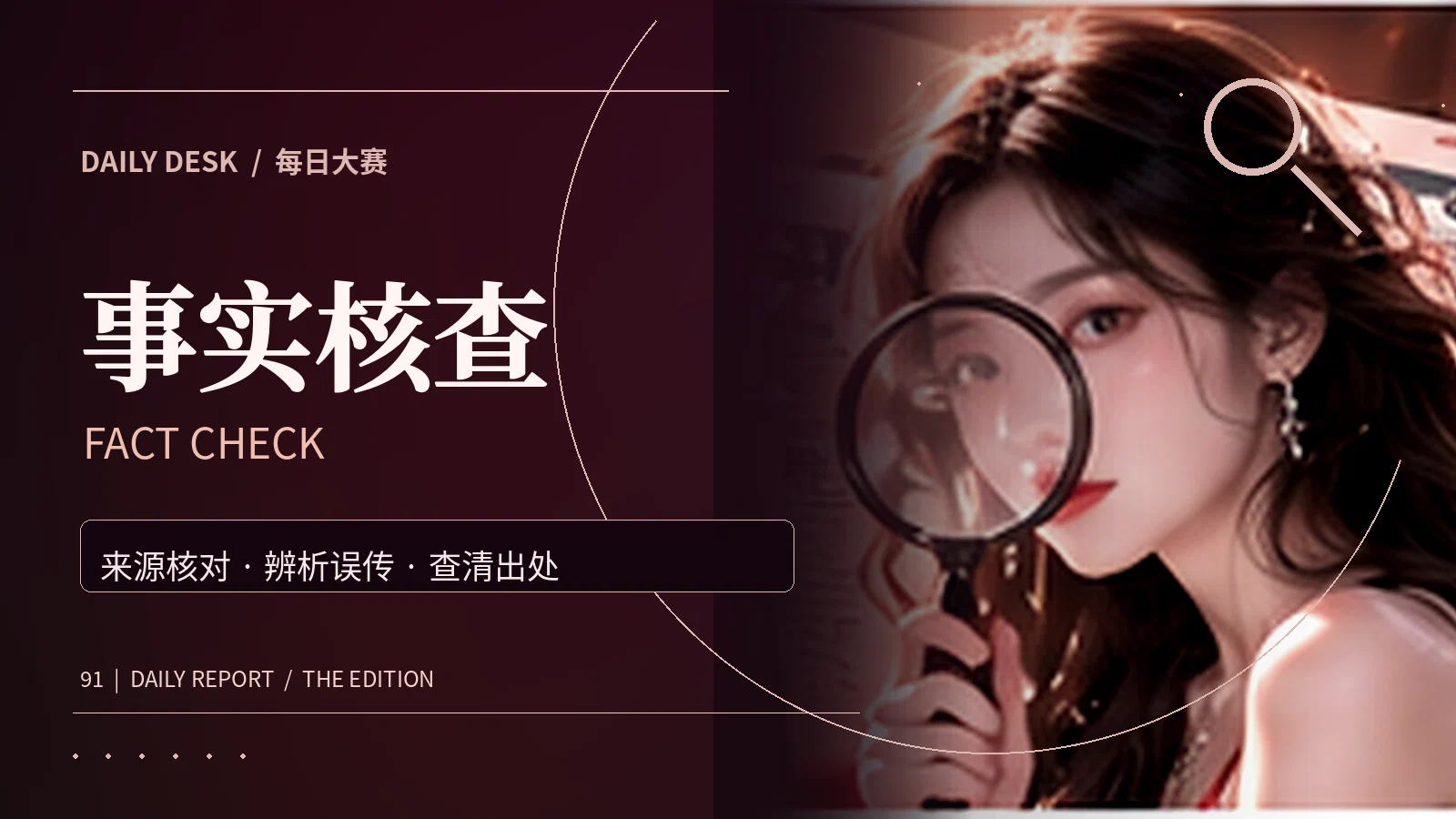 事实核查编辑专题